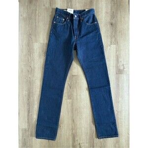 Levi's 501’s Premium Denim Dark Blue Straight-Leg Jeans Women’s 24x32